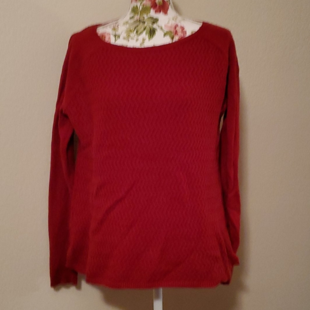 Red sweater